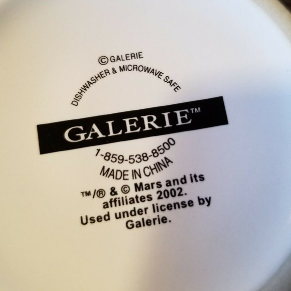 Red M&Ms Candy Coffee Tea Mug Cup Mars Galerie Pair Set of 2 - Picture 8 of 8